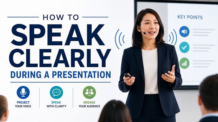 How to Speak Clearly During a Presentation