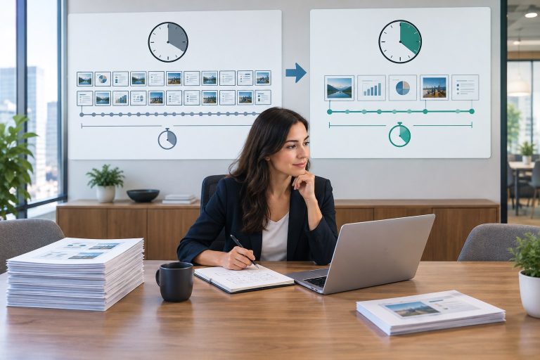 Shortening a 20-minute presentation into a focused 10-minute version